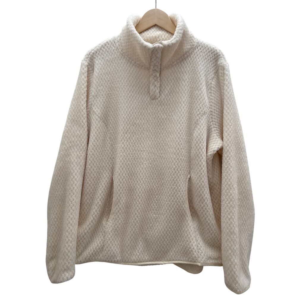 Eddie Bauer Plush Textured Fleece Pullover
